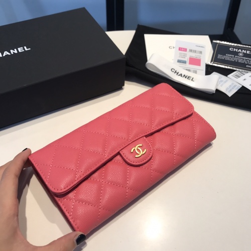 Replica Chanel AAA Quality Wallets For Women #1049546 $98.00 USD for Wholesale