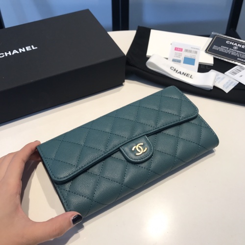 Replica Chanel AAA Quality Wallets For Women #1049548 $98.00 USD for Wholesale