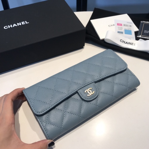 Replica Chanel AAA Quality Wallets For Women #1049549 $98.00 USD for Wholesale