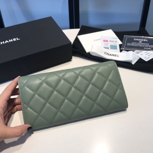 Replica Chanel AAA Quality Wallets For Women #1049552 $98.00 USD for Wholesale