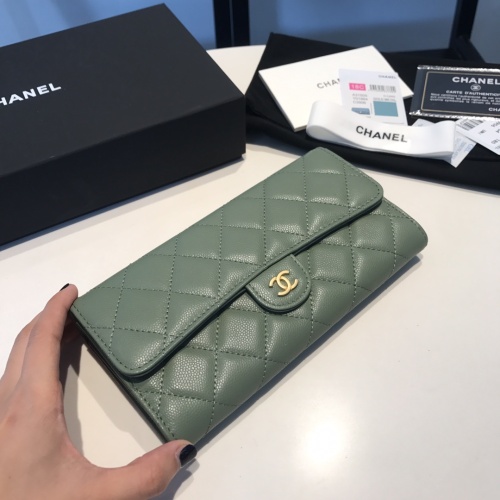Replica Chanel AAA Quality Wallets For Women #1049552 $98.00 USD for Wholesale