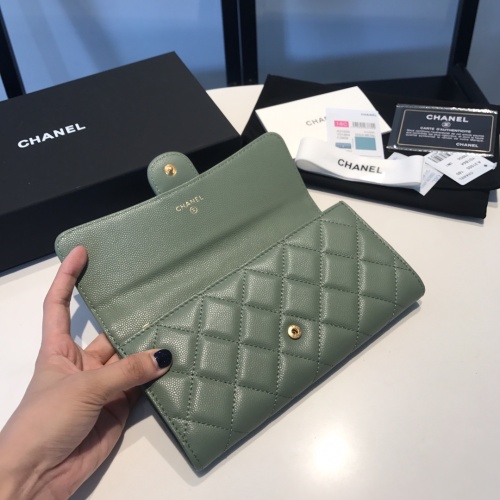 Replica Chanel AAA Quality Wallets For Women #1049552 $98.00 USD for Wholesale