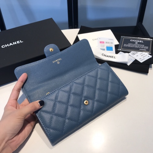 Replica Chanel AAA Quality Wallets For Women #1049555 $98.00 USD for Wholesale