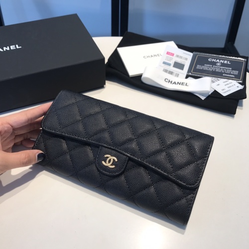 Chanel AAA Quality Wallets For Women #1049556 $98.00 USD, Wholesale Replica Chanel AAA+ Quality Wallets