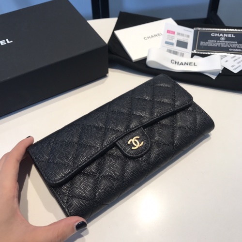 Replica Chanel AAA Quality Wallets For Women #1049556 $98.00 USD for Wholesale