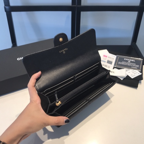 Replica Chanel AAA Quality Wallets For Women #1049556 $98.00 USD for Wholesale