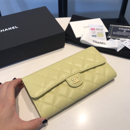 Replica Chanel AAA Quality Wallets For Women #1049557 $98.00 USD for Wholesale
