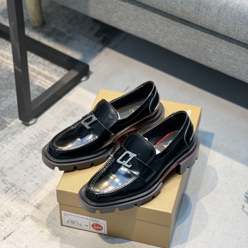 Christian Louboutin Leather Shoes For Men #1050099 $118.00 USD, Wholesale Replica Christian Louboutin Leather Shoes