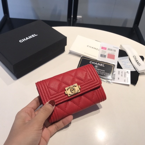 Chanel AAA Quality Wallets For Women #1051025 $56.00 USD, Wholesale Replica Chanel AAA+ Quality Wallets