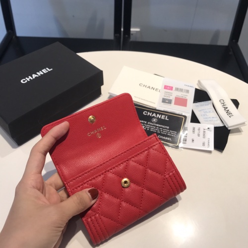 Replica Chanel AAA Quality Wallets For Women #1051025 $56.00 USD for Wholesale