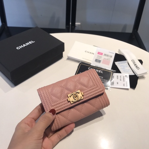 Chanel AAA Quality Wallets For Women #1051026 $56.00 USD, Wholesale Replica Chanel AAA+ Quality Wallets