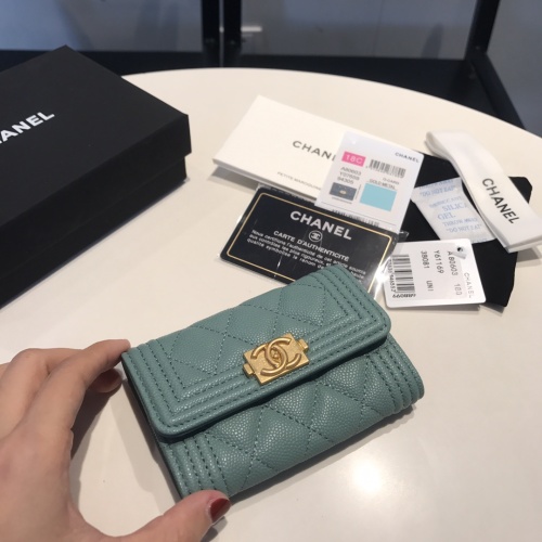 Replica Chanel AAA Quality Wallets For Women #1051028 $56.00 USD for Wholesale