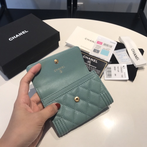 Replica Chanel AAA Quality Wallets For Women #1051028 $56.00 USD for Wholesale