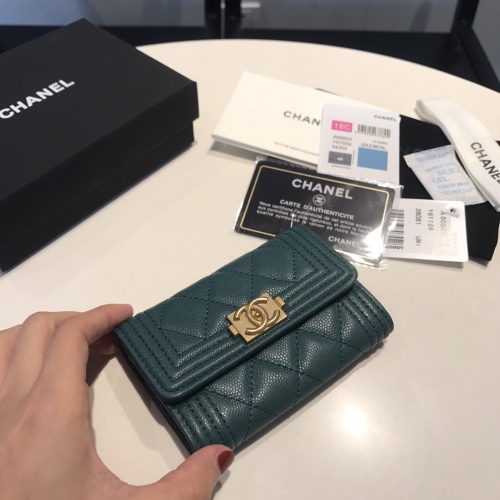 Replica Chanel AAA Quality Wallets For Women #1051029 $56.00 USD for Wholesale