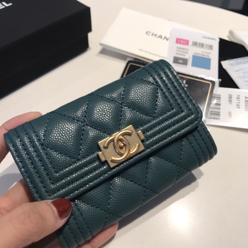 Replica Chanel AAA Quality Wallets For Women #1051029 $56.00 USD for Wholesale