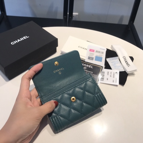 Replica Chanel AAA Quality Wallets For Women #1051029 $56.00 USD for Wholesale