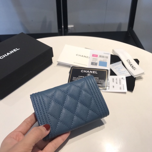 Replica Chanel AAA Quality Wallets For Women #1051030 $56.00 USD for Wholesale