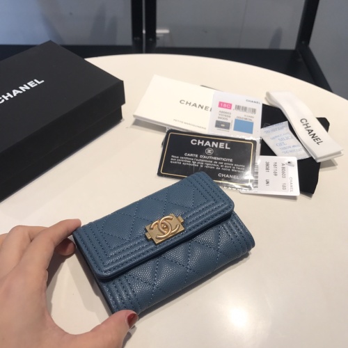 Replica Chanel AAA Quality Wallets For Women #1051030 $56.00 USD for Wholesale