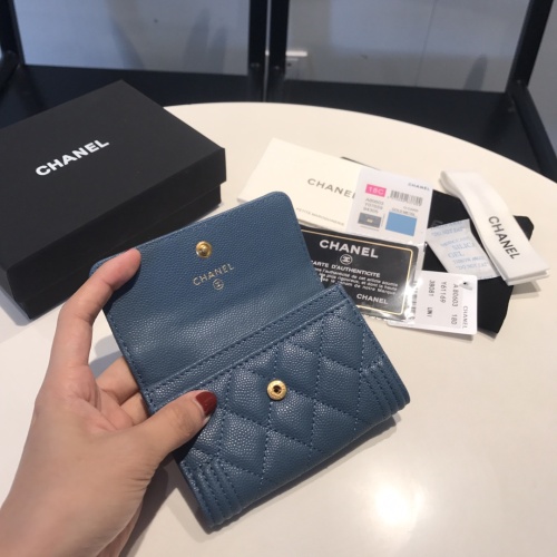 Replica Chanel AAA Quality Wallets For Women #1051030 $56.00 USD for Wholesale