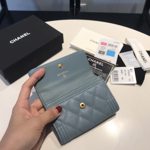 Replica Chanel AAA Quality Wallets For Women #1051032 $56.00 USD for Wholesale