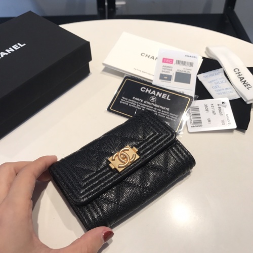 Replica Chanel AAA Quality Wallets For Women #1051034 $56.00 USD for Wholesale