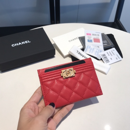 Chanel AAA Quality Card Case For Women #1051036 $48.00 USD, Wholesale Replica Chanel AAA+ Quality Wallets