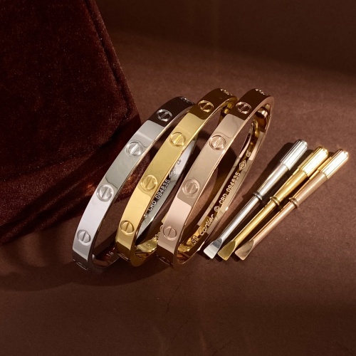 Replica Cartier Bracelets For Couples For Unisex #1052762 $32.00 USD for Wholesale