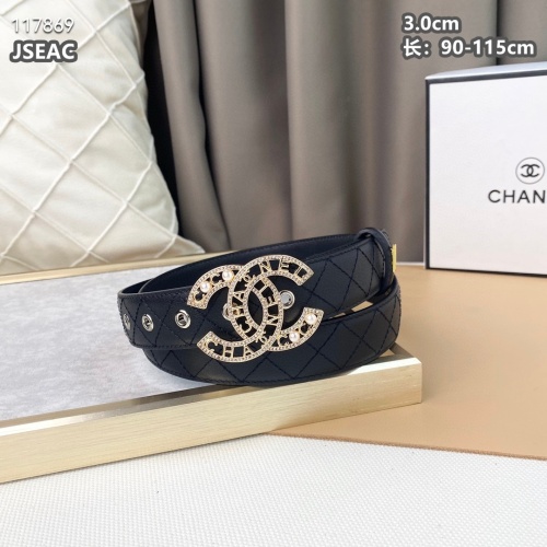 Replica Chanel AAA Quality Belts For Women #1052996 $52.00 USD for Wholesale