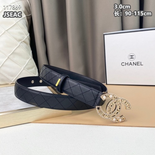 Replica Chanel AAA Quality Belts For Women #1052996 $52.00 USD for Wholesale