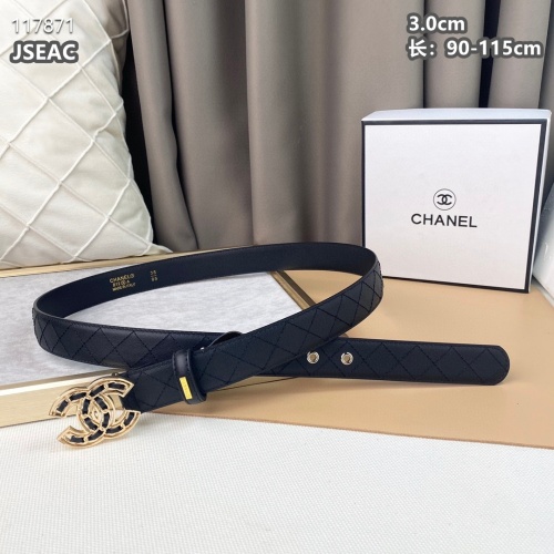 Replica Chanel AAA Quality Belts For Women #1052998 $52.00 USD for Wholesale