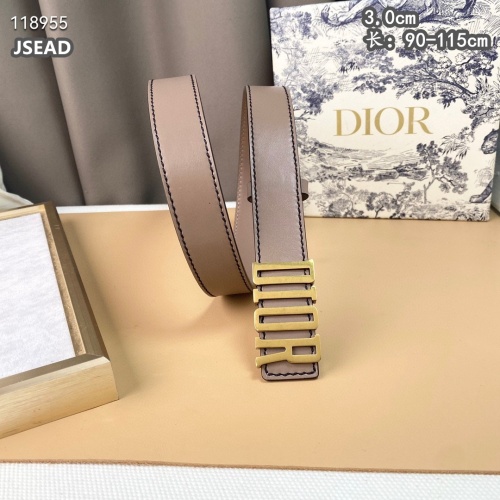 Replica Christian Dior AAA Quality Belts For Women #1053007 $56.00 USD for Wholesale