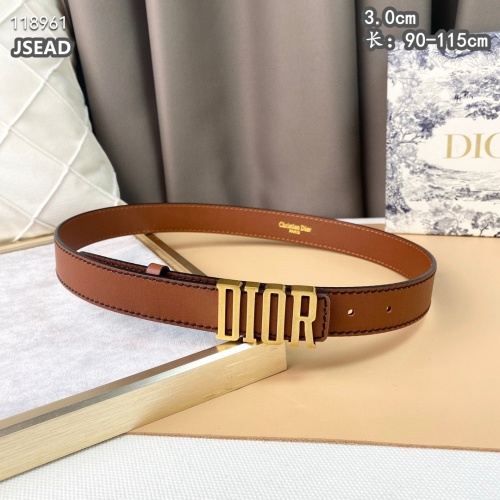 Replica Christian Dior AAA Quality Belts For Women #1053014 $56.00 USD for Wholesale