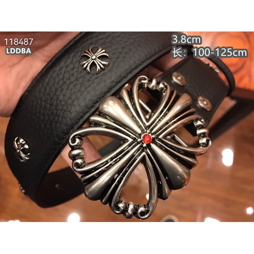 Replica Chrome Hearts AAA Quality Belts For Men #1053047 $80.00 USD for Wholesale