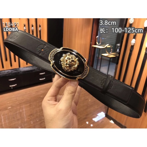 Replica Chrome Hearts AAA Quality Belts For Men #1053049 $80.00 USD for Wholesale