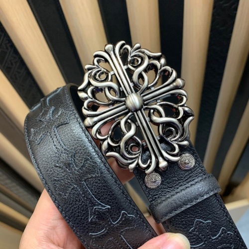 Replica Chrome Hearts AAA Quality Belts For Men #1053065 $102.00 USD for Wholesale