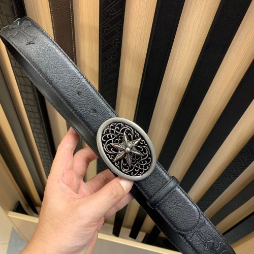 Replica Chrome Hearts AAA Quality Belts For Men #1053066 $102.00 USD for Wholesale