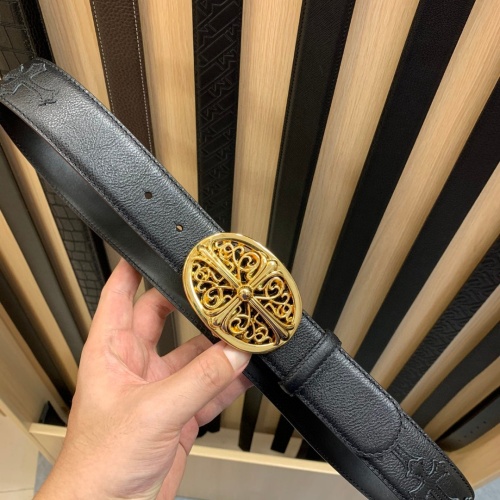 Replica Chrome Hearts AAA Quality Belts For Men #1053070 $105.00 USD for Wholesale