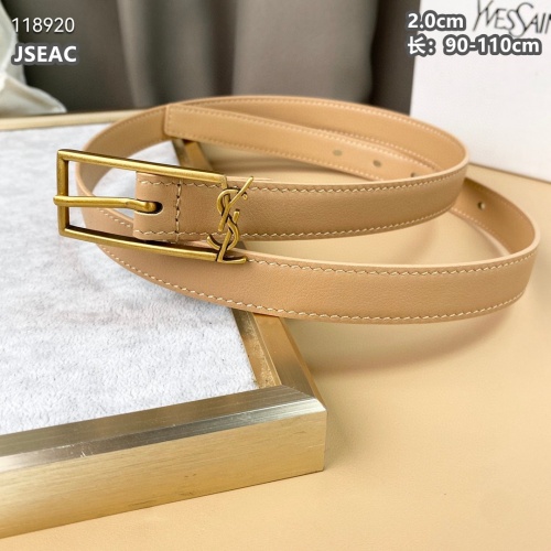 Yves Saint Laurent AAA Quality Belts For Women #1053137 $52.00 USD, Wholesale Replica Yves Saint Laurent AAA Quality Belts