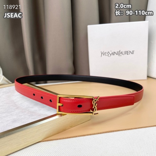 Replica Yves Saint Laurent AAA Quality Belts For Women #1053140 $52.00 USD for Wholesale