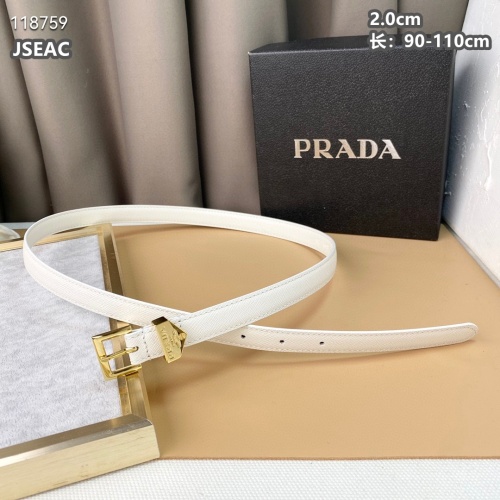 Replica Prada AAA Quality Belts For Women #1053370 $52.00 USD for Wholesale