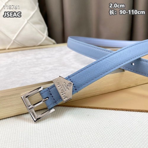 Replica Prada AAA Quality Belts For Women #1053372 $52.00 USD for Wholesale