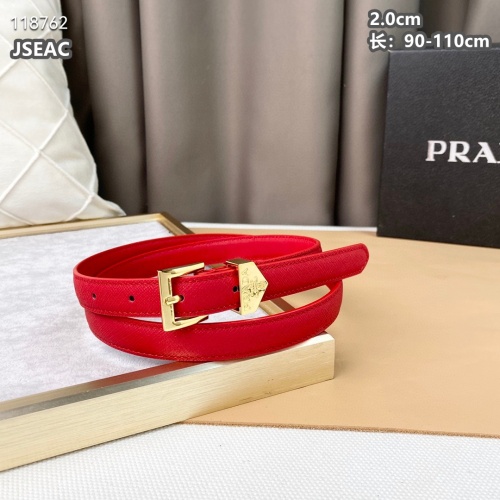 Prada AAA Quality Belts For Women #1053373 $52.00 USD, Wholesale Replica Prada AAA Quality Belts