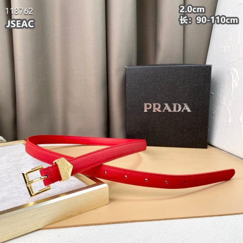 Replica Prada AAA Quality Belts For Women #1053373 $52.00 USD for Wholesale