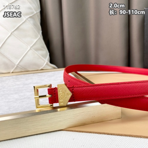 Replica Prada AAA Quality Belts For Women #1053373 $52.00 USD for Wholesale