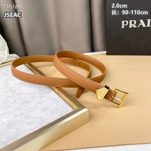 Replica Prada AAA Quality Belts For Women #1053378 $52.00 USD for Wholesale