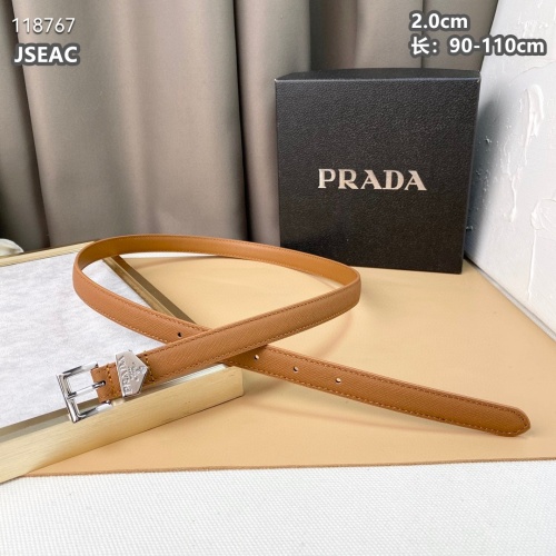 Prada AAA Quality Belts For Women #1053379 $52.00 USD, Wholesale Replica Prada AAA Quality Belts