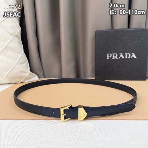 Replica Prada AAA Quality Belts For Women #1053381 $52.00 USD for Wholesale