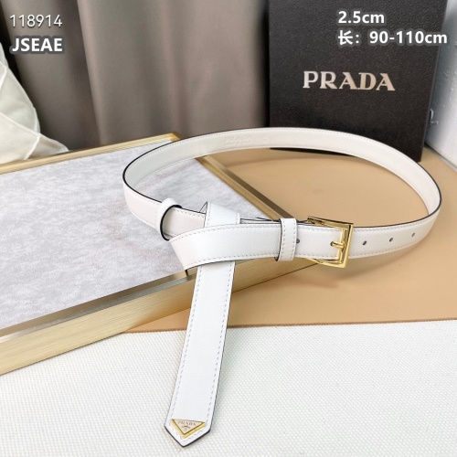 Replica Prada AAA Quality Belts For Women #1053393 $60.00 USD for Wholesale