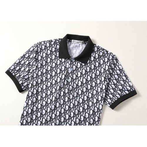 Replica Christian Dior T-Shirts Short Sleeved For Men #1053550 $27.00 USD for Wholesale