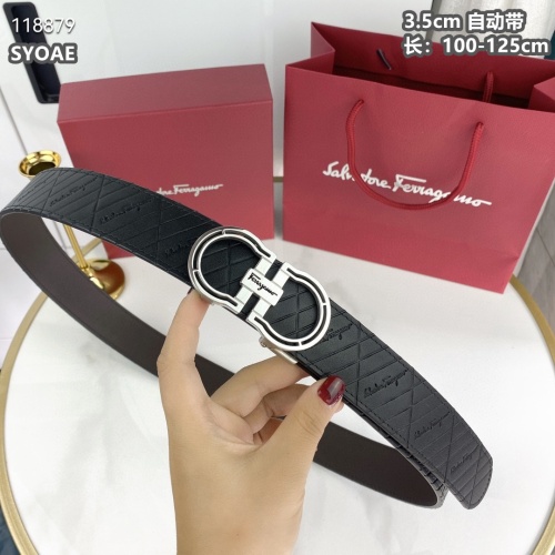 Replica Salvatore Ferragamo AAA Quality Belts For Men #1053628 $60.00 USD for Wholesale